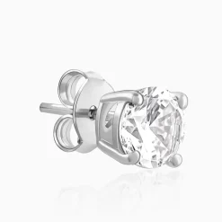 Silver Zircon Earrings