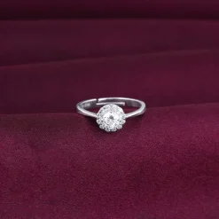 Silver Zircon Epic Glory Ring