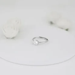 Silver Zircon Queens Set