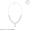 Silver Zircon Studded Magical Drop Set