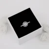 Silver Zircon Sunshine Ring