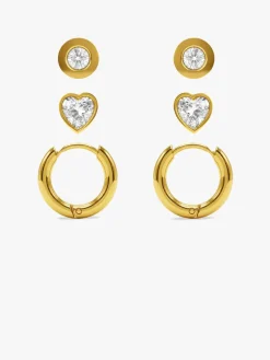 Street Loop Demi Fine Earrings Set