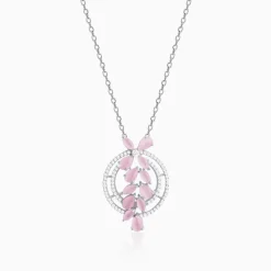 The Pink Periwinkle Pendant