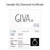 White Gold Classic Solitaire Lab Grown Diamond Studs