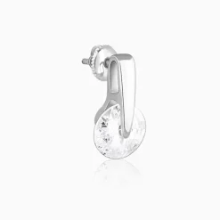 Zircon Twirl Earring