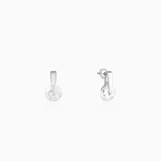 Zircon Twirl Earring